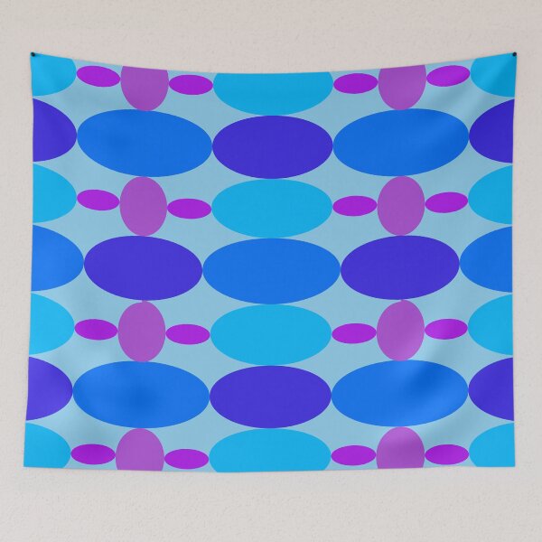 Item preview, Blue Ovals designed and sold by EdwardMonet.
