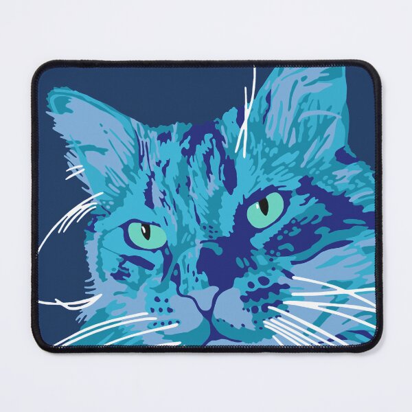 Item preview, Blue cat designed and sold by MobsProject.