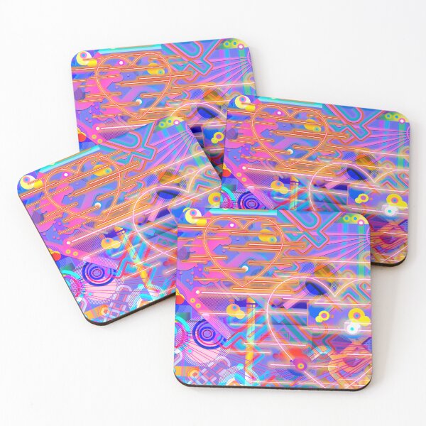 Item preview, Technical Hearts designed and sold by GeraldNewtonArt.