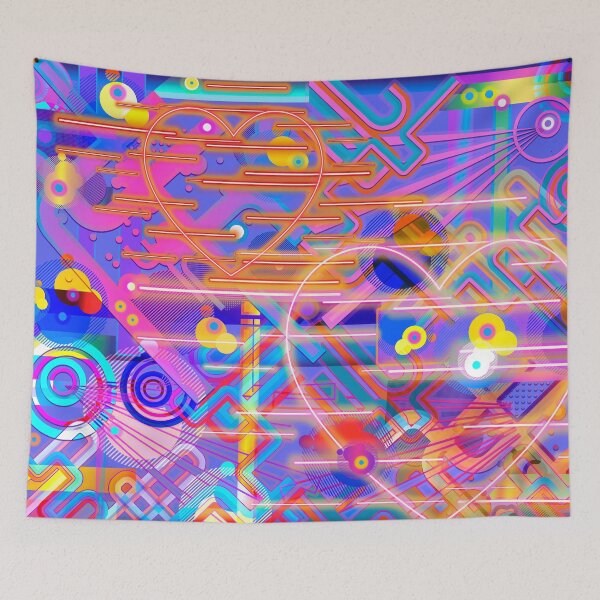 Item preview, Technical Hearts designed and sold by GeraldNewtonArt.