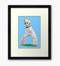Pants thief Framed Print