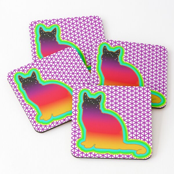 Item preview, Cosmic Kitty Cat Traveler designed and sold by Barkainian.