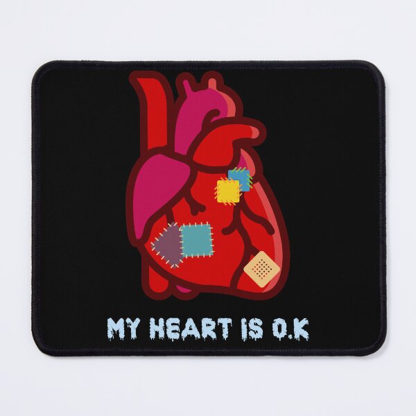 Item preview, My heart is OK designed and sold by The Love Quill.