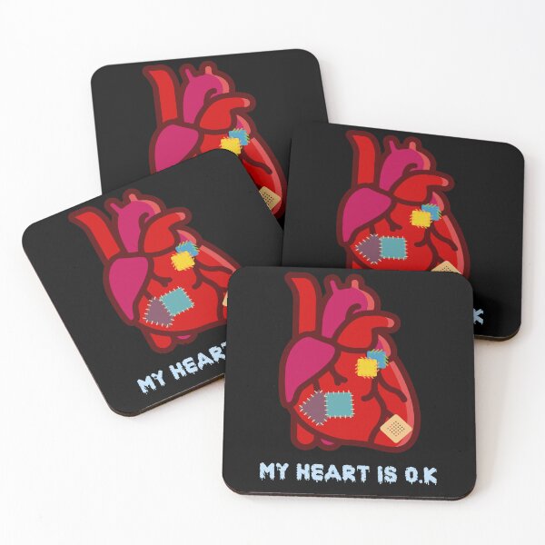 Item preview, My heart is OK designed and sold by The Love Quill.