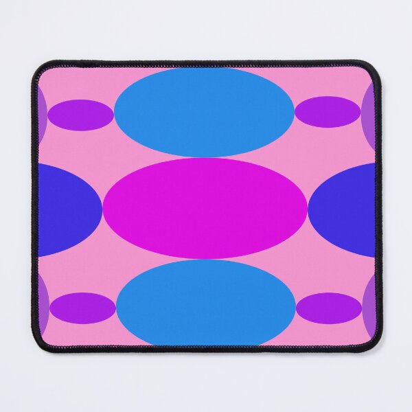 Item preview, Blue and Purple Ovals designed and sold by EdwardMonet.