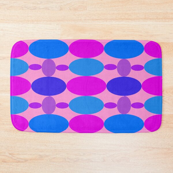 Item preview, Blue and Purple Ovals designed and sold by EdwardMonet.