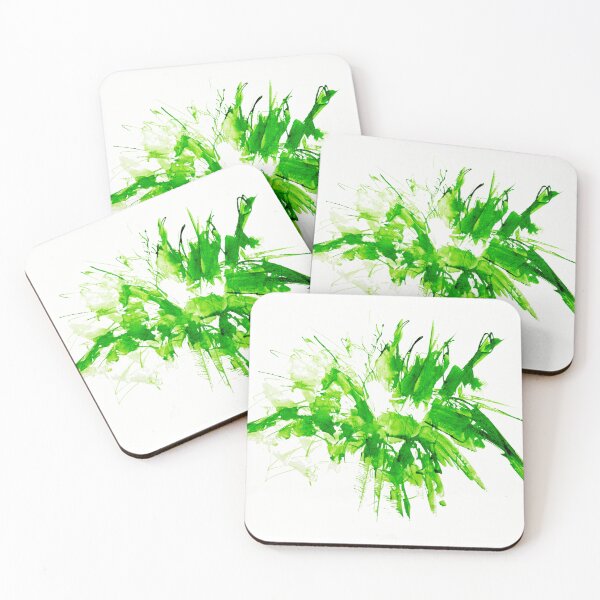 Item preview, Green leafy splash  designed and sold by Helen Prentice.