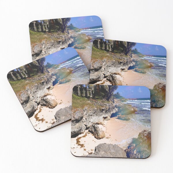 Item preview, Abandoned Beach In Beautiful Barbados  designed and sold by Rhia-Black.