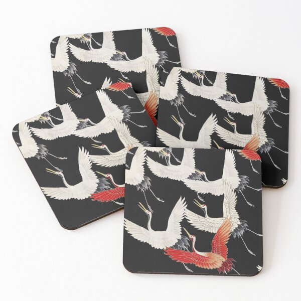 Item preview, Myriad Flying Cranes in a Furisode (1910–1920) designed and sold by gallad99.