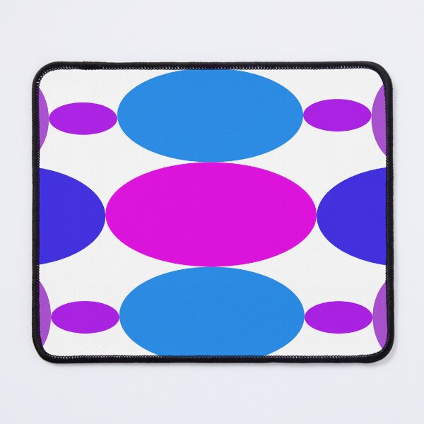 Item preview, Blue and Lavender Ovals designed and sold by EdwardMonet.