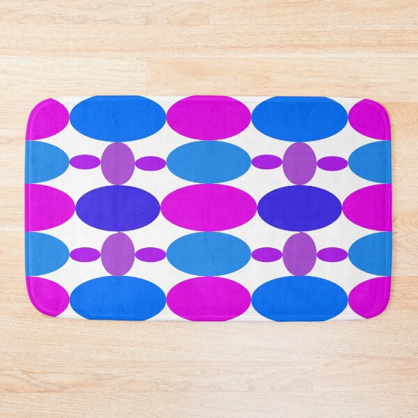 Item preview, Blue and Lavender Ovals designed and sold by EdwardMonet.
