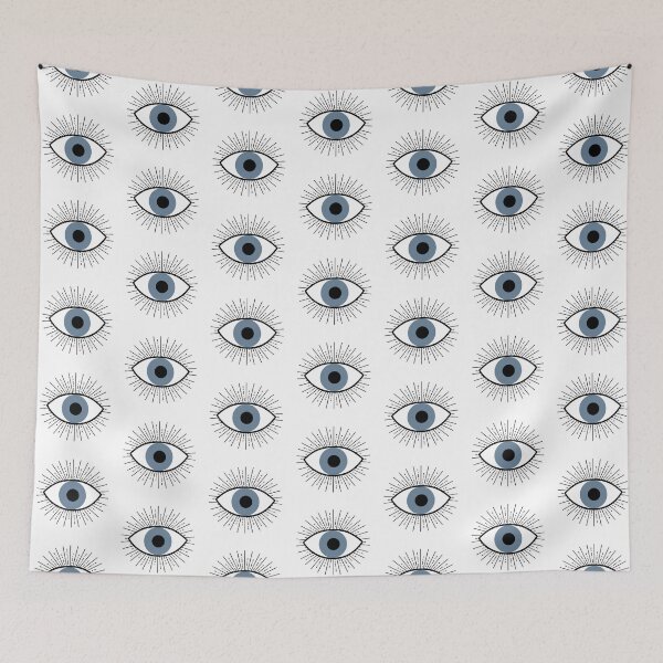 Item preview, Evil eye pattern designed and sold by BattaAnastasia.