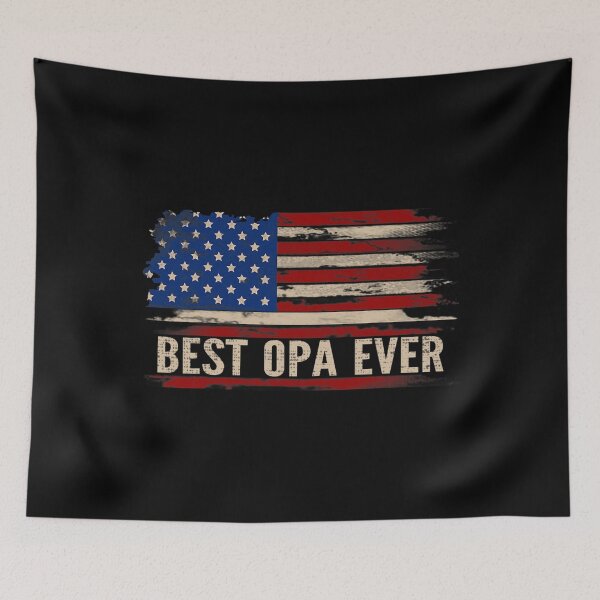 Item preview, Vintage Best Opa Ever American Flag Father's Day Gift designed and sold by blissfulstimulu.
