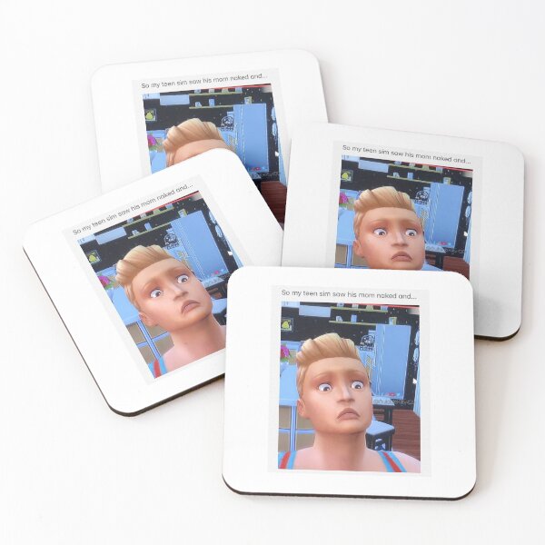 Item preview, funny sims 4 meme designed and sold by Hellomydesign.