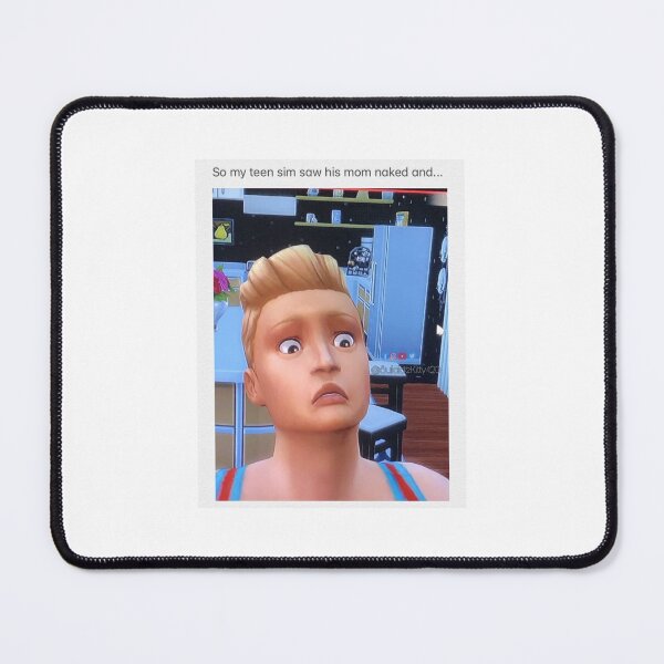 Item preview, funny sims 4 meme designed and sold by Hellomydesign.