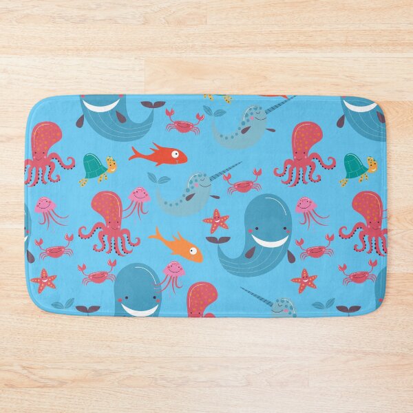 Item preview, Under the Sea - Cute Ocean Dwelling Animals designed and sold by madtoyman.