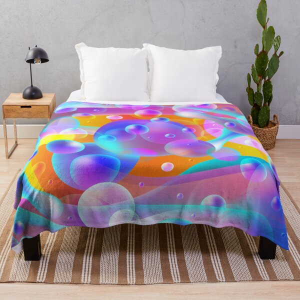 Item preview, Bubbling Design Version 1 designed and sold by GeraldNewtonArt.
