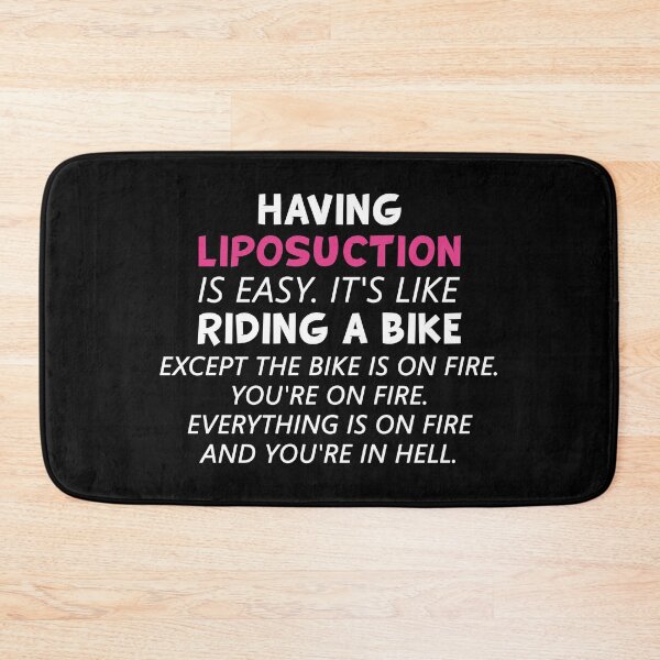 Item preview, Having A Liposuction Is Easy. It's Like Riding A Bike designed and sold by T-shirt For You.