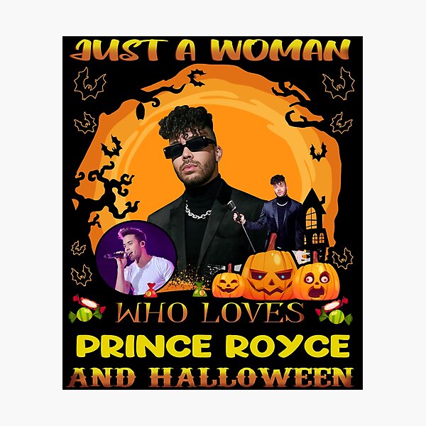 Item preview, Just Woman Girl Who Loves Prince And Halloween designed and sold by BrunoMarins.