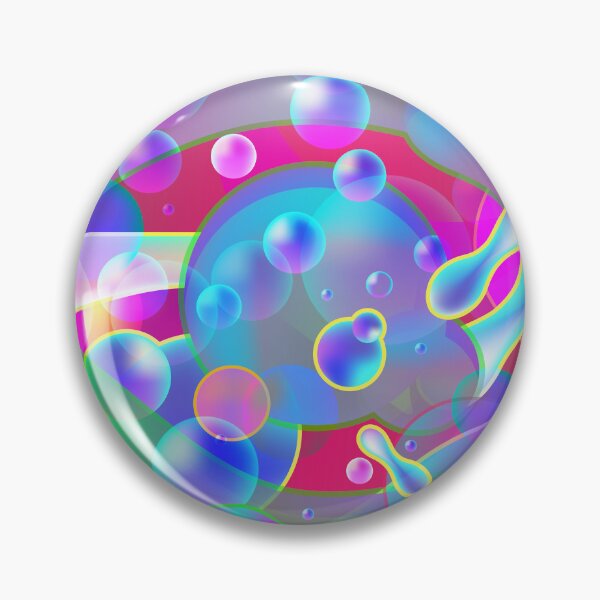 Item preview, Bubbling Design Version 2 designed and sold by GeraldNewtonArt.