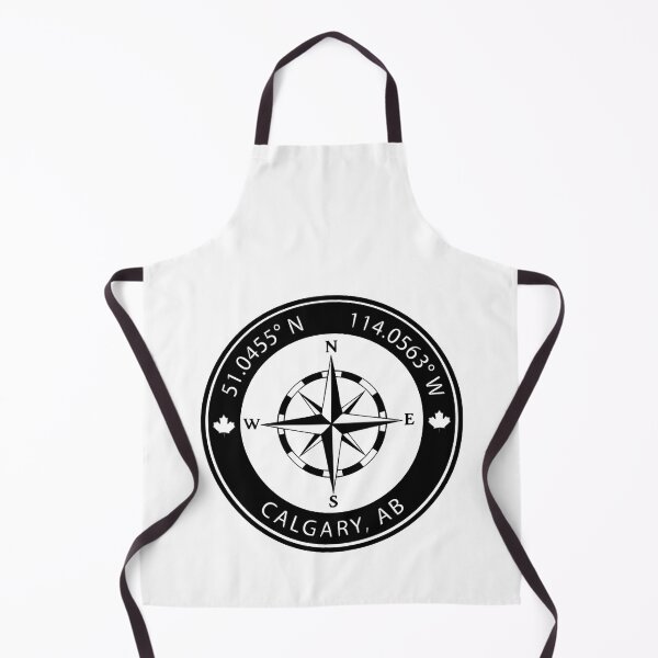 Item preview, Calgary, Alberta Geographical Coordinates designed and sold by RepresentCloths.