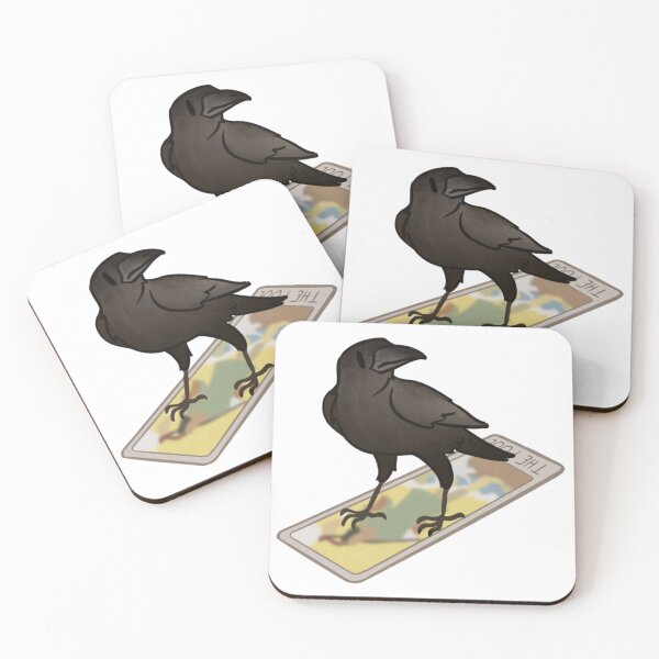 Item preview, Corvidae Tarot designed and sold by NeighbourlyPod.