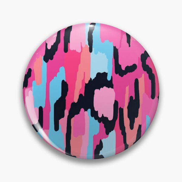 Item preview, Color Pops Pink Abstract Art designed and sold by DanielleGensler.