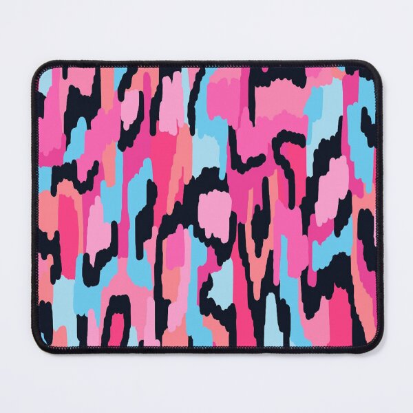 Item preview, Color Pops Pink Abstract Art designed and sold by DanielleGensler.