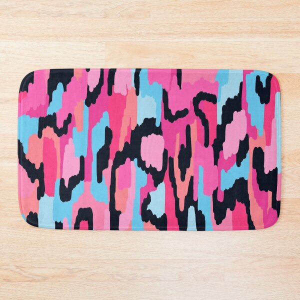 Item preview, Color Pops Pink Abstract Art designed and sold by DanielleGensler.
