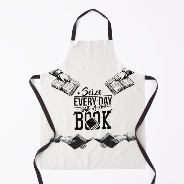 Item preview, Seize Every Day With A New Book  - Quote designed and sold by ArtOfStars.