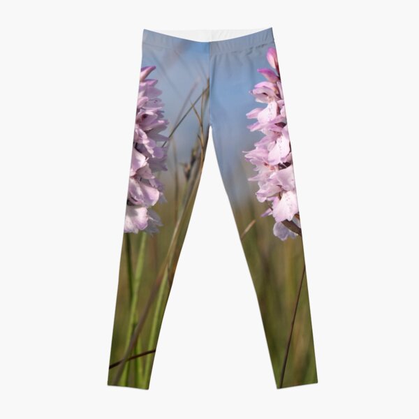 Spotted Orchid, Portnoo, Co. Donegal Leggings