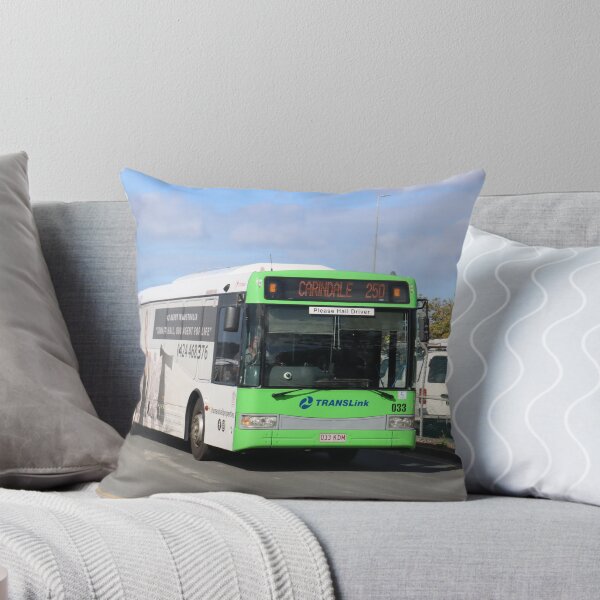 Item preview, Green Bus Leaving Redland Bay Marina, Australia designed and sold by Rail Town Productions.