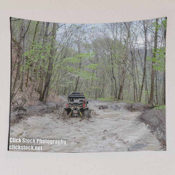 Item preview, SxS creeping through a huge puddle in West Virginia designed and sold by Katherine Rose.