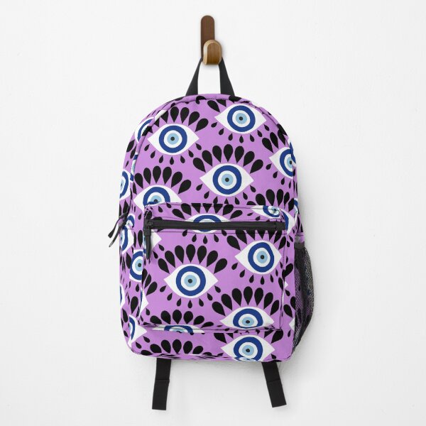 Item preview, Evil Eye Pattern on Purple Background designed and sold by kapotka.