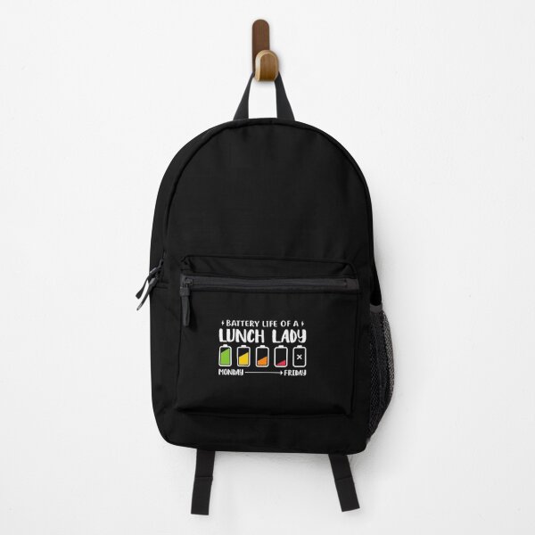 Item preview, BATTERY LIFE OF A LUNCH LADY MONDAY FRIDAY designed and sold by myrosetee.