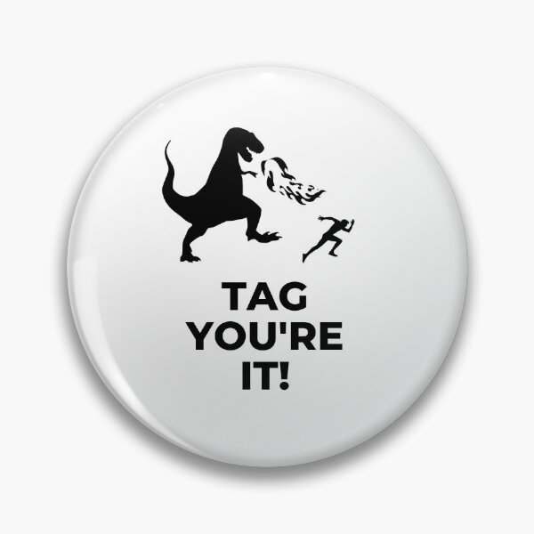 Item preview, Tag you're it dinosaur run designed and sold by ramith-concept.