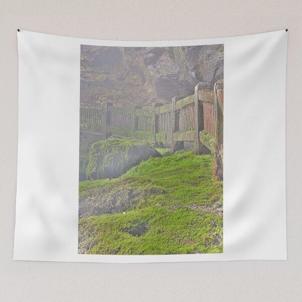 Item preview, Dry Falls Moss And Fence  designed and sold by LisaWootenPhoto.