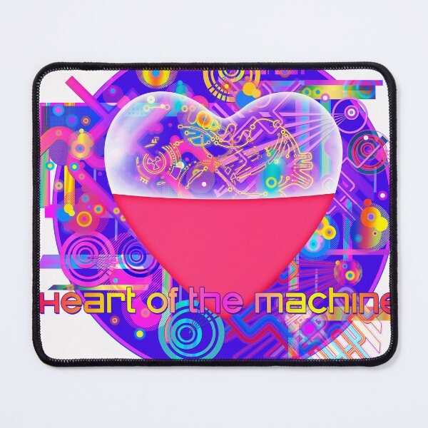 Item preview, Heart of the Machine Emblem 1 designed and sold by GeraldNewtonArt.