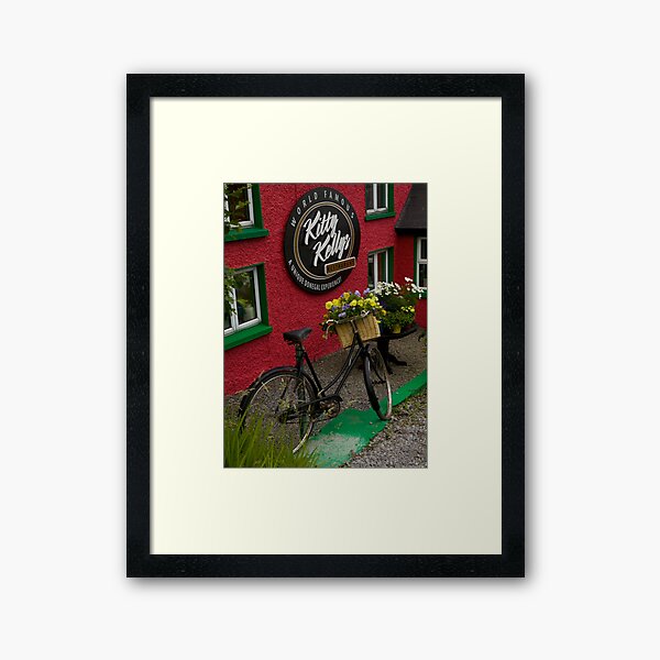 Kitty Kelly's restaurant, Donegal - tall Framed Art Print