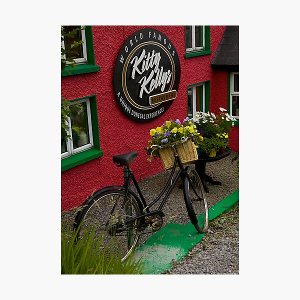 Kitty Kelly's restaurant, Donegal - tall Photographic Print