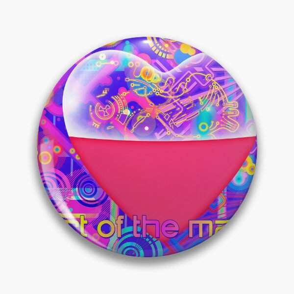 Item preview, Heart of the Machine Emblem 1 designed and sold by GeraldNewtonArt.