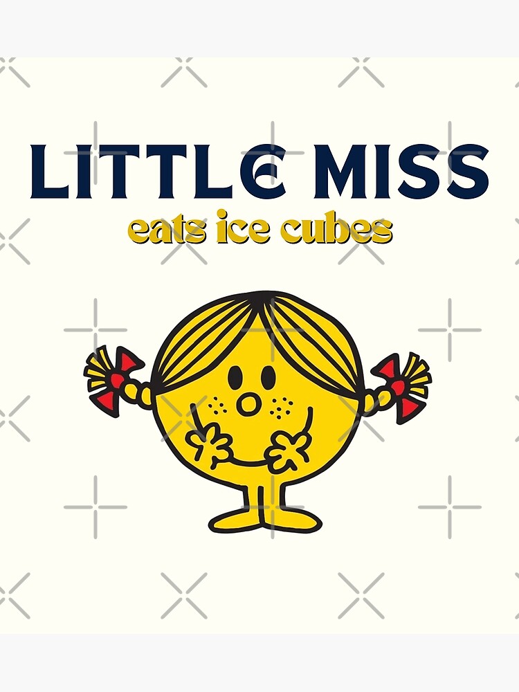 Little Miss Eats Ice Cubes Meme Little Miss Sunshine Character Funny Tshirts Aesthetic