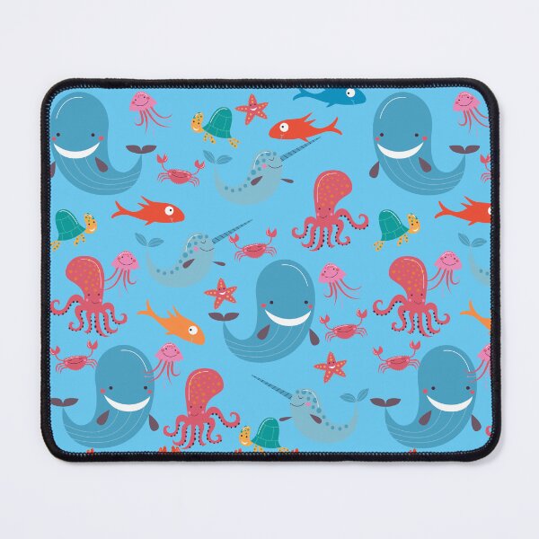 Item preview, Under the Sea - Cute Ocean Dwelling Animals designed and sold by madtoyman.