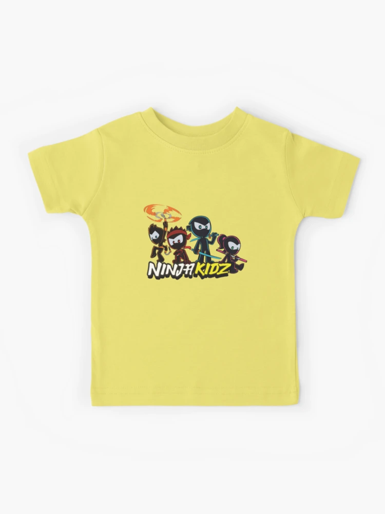 Yellow Ninja Kids T-Shirt