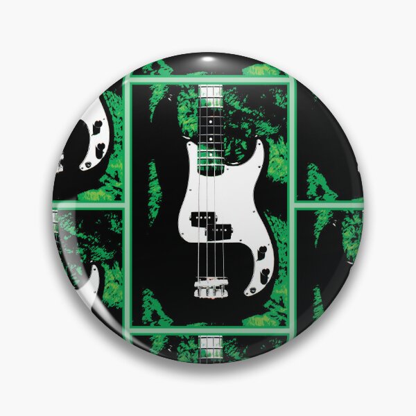 Item preview, Bass Guitar - Green designed and sold by QuarterMoon.