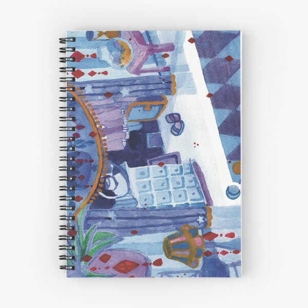 Item preview, Bee and PuppyCat Blue Bedroom  designed and sold by TheFrogChampion.
