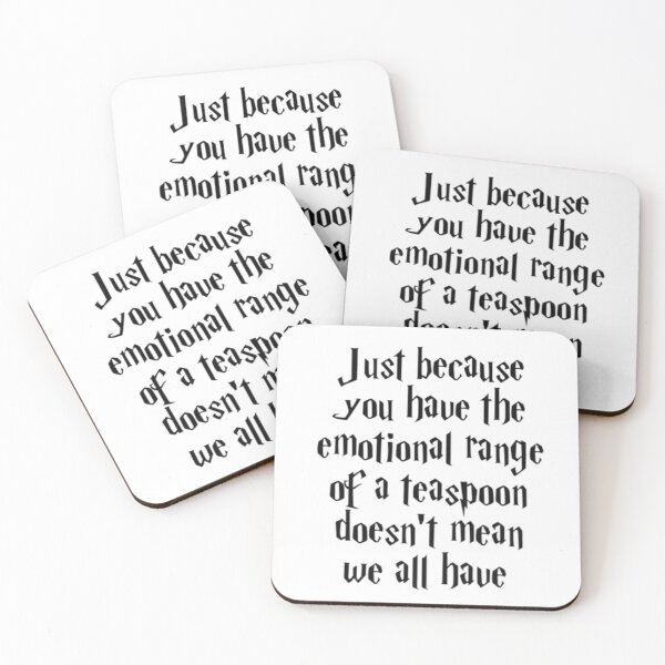 Item preview, Emotional Range of a Teaspoon designed and sold by HarryMagicPlace.