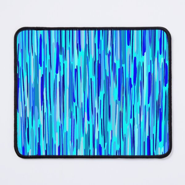 Item preview, Blue Rain Brushstrokes Abstract designed and sold by DanielleGensler.
