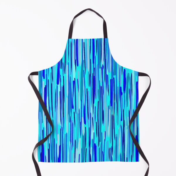 Item preview, Blue Rain Brushstrokes Abstract designed and sold by DanielleGensler.