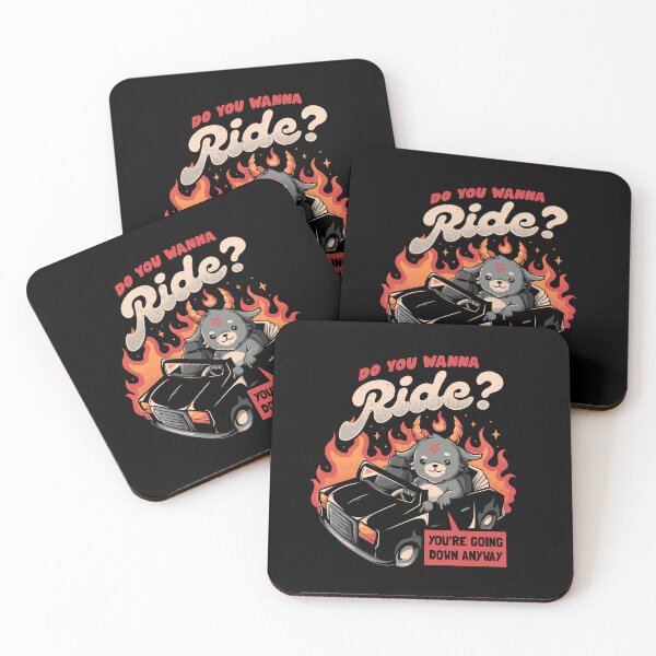 Item preview, Ride to Hell - Funny Evil Creepy Baphomet Gift designed and sold by EduEly.